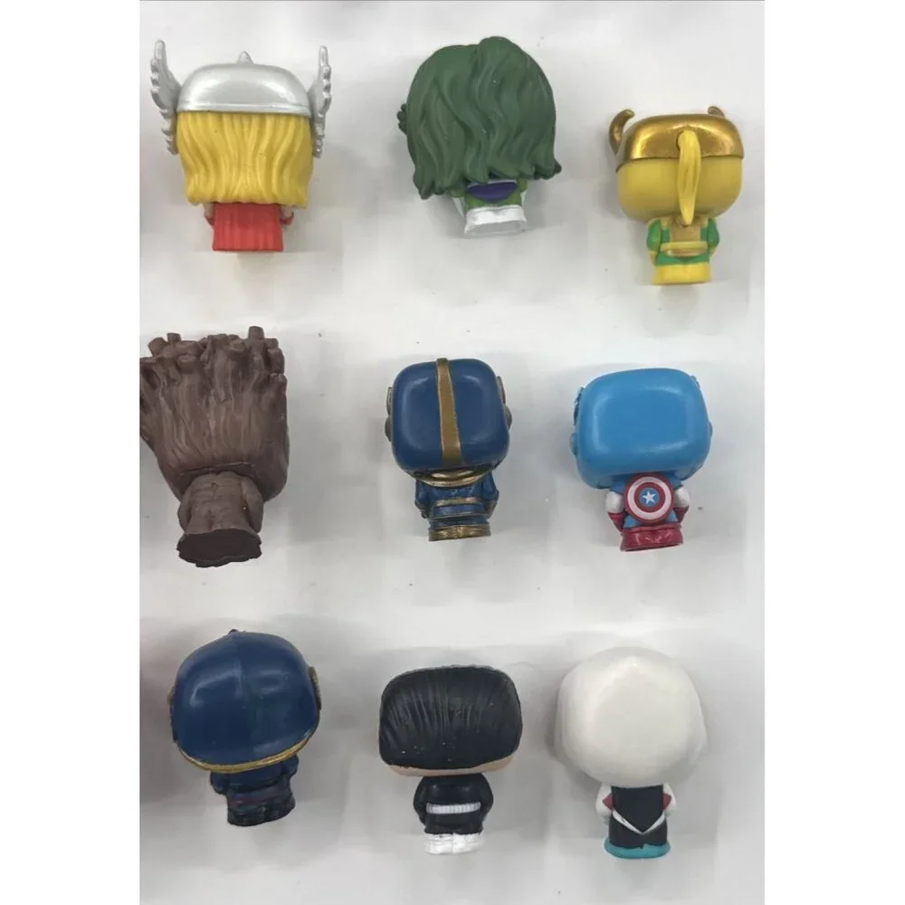 Marvel Comics Avengers Funko Pocket Pops Figures Lot of 23 Mini Bitty Toy Bundle